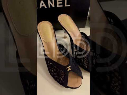 C-H-A-N-E-L MASTER QUALITY HEELS – Women Heels (Black Beige)