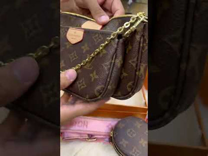 Louis Vuitton Women's Multi Pochette Accessoires Bag (Brown)