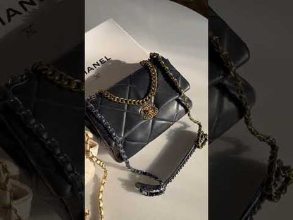 C-H-A-N-E-L CROSSBODY DESIGNER – Women Bag (Black)