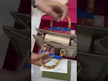 G-U-C-C-I Luxury Bamboo Handle Series Women Bag – Master Quality | (Colorful-3)