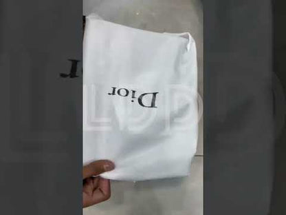 C-H-R-I-S-T-I-A-N D-I-O-R Structured Tote Bag – Premium Quality | Double Box Packaging | Off White with Blue Design