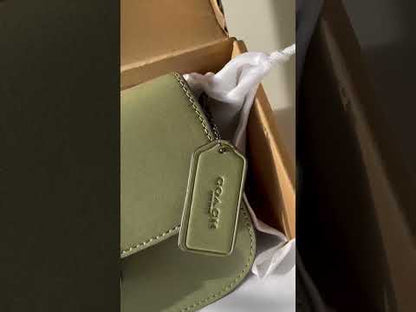 C-O-A-C-H Harper Shoulder Women Bag – Premium Edition (Green)