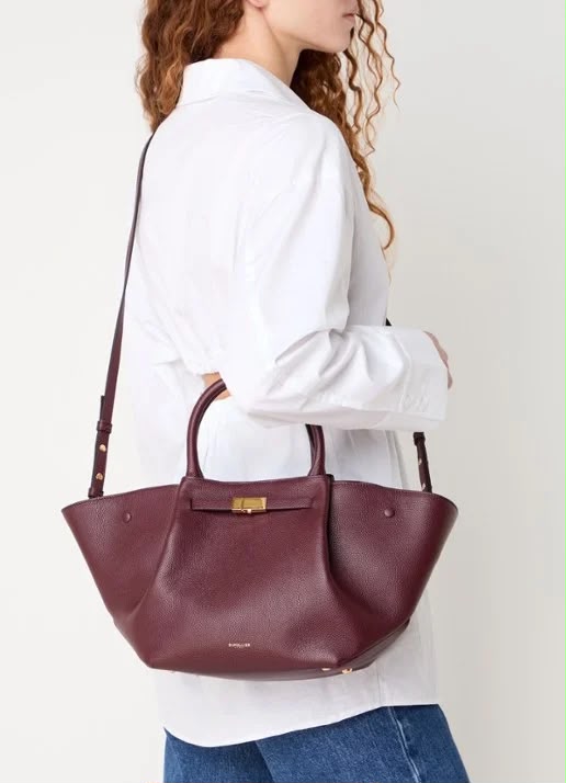 D-E-M-E-L-L-I-E-R Hand Bag – Master Quality Women Bag | Long Belt (Maroon)