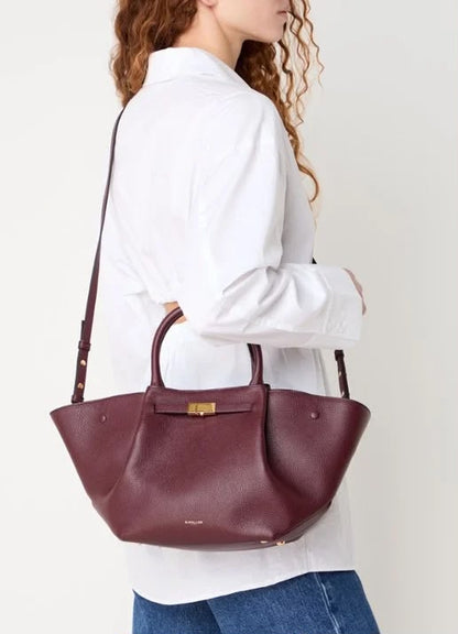 D-E-M-E-L-L-I-E-R Hand Bag – Master Quality Women Bag | Long Belt (Maroon)