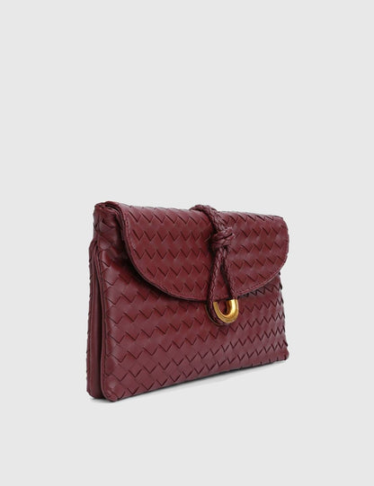 B-O-T-T-E-G-A V-E-N-E-T-A Liberta Handbag – Master Quality Crossbody (Maroon)