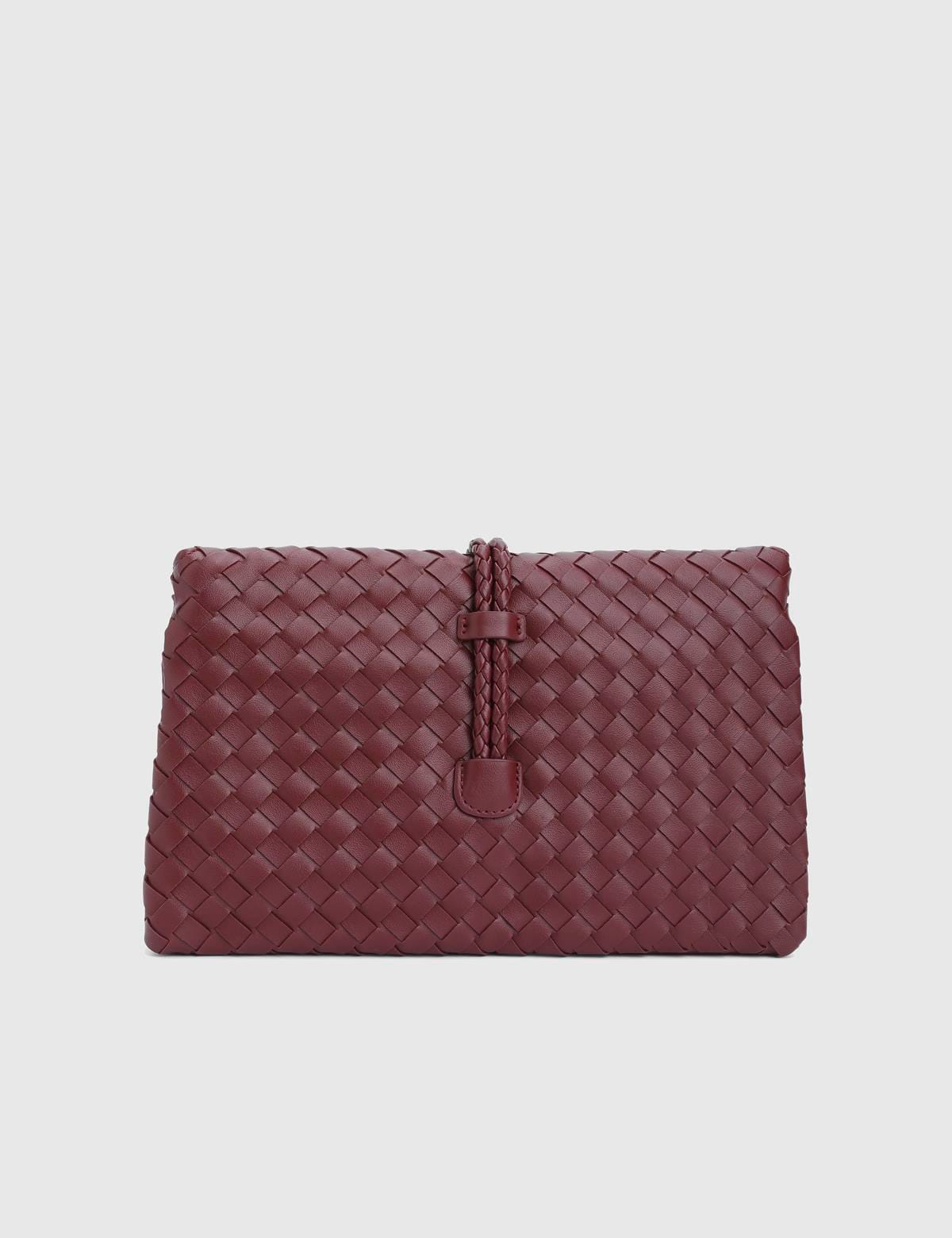 B-O-T-T-E-G-A V-E-N-E-T-A Liberta Handbag – Master Quality Crossbody (Maroon)