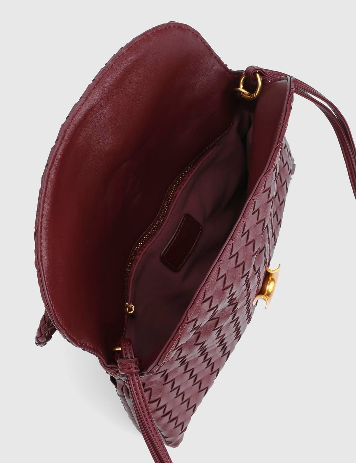 B-O-T-T-E-G-A V-E-N-E-T-A Liberta Handbag – Master Quality Crossbody (Maroon)