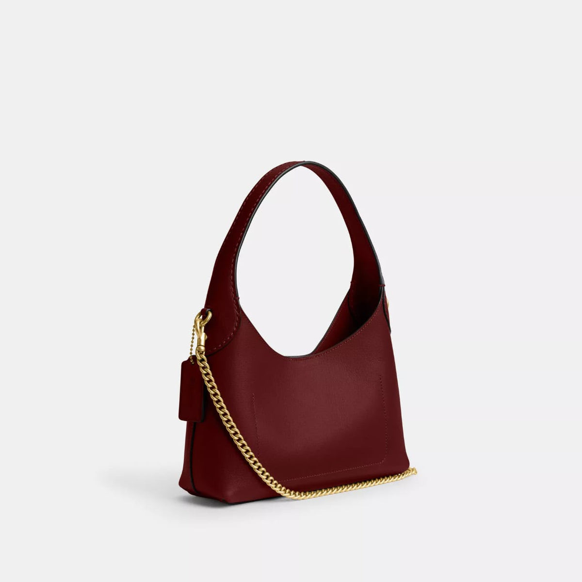 C-O-A-C-H Brooklyn Shoulder Bag 23 – Premium Quality Women Bag | Turkish Import | Complete Brand Box Packaging (Maroon)