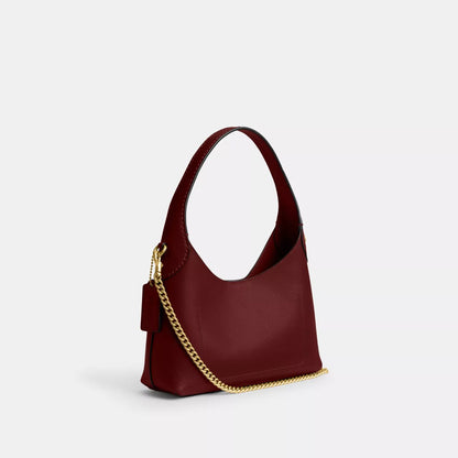 C-O-A-C-H Brooklyn Shoulder Bag 23 – Premium Quality Women Bag | Turkish Import | Complete Brand Box Packaging (Maroon)