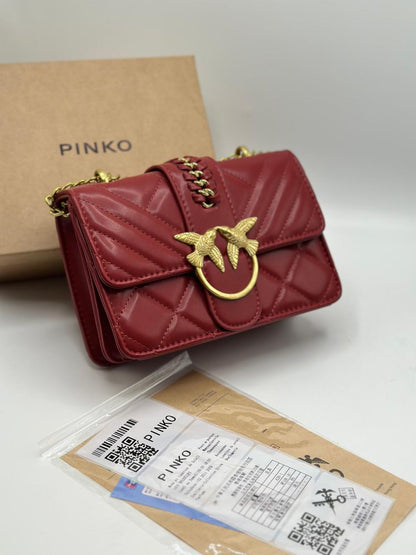 P-I-N-K-O CROSSBODY DESIGNER – Women Bag (Red)