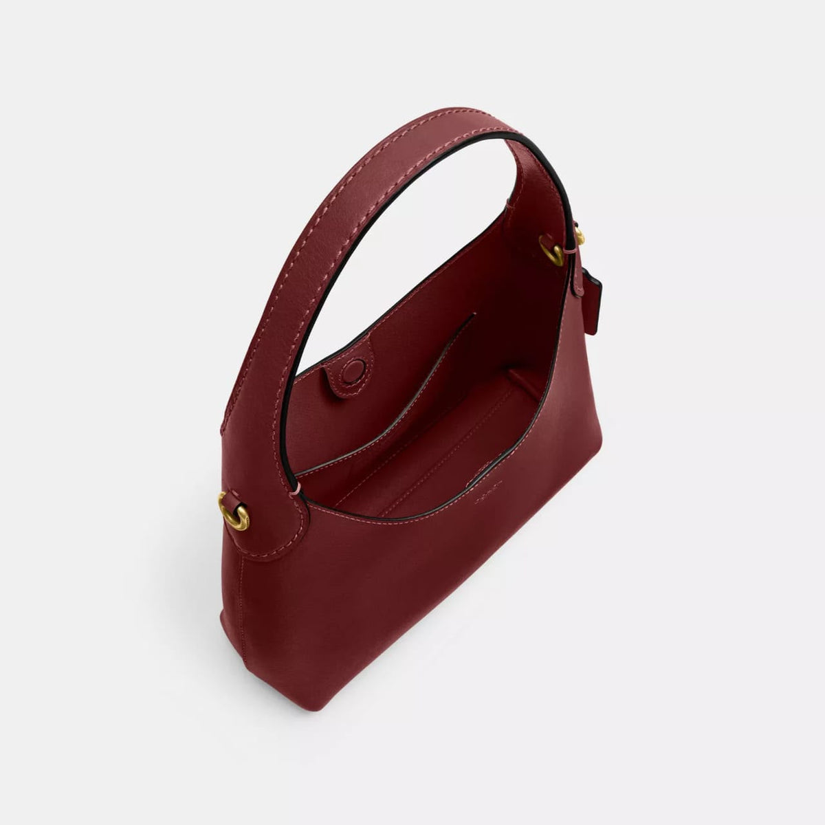 C-O-A-C-H Brooklyn Shoulder Bag 23 – Premium Quality Women Bag | Turkish Import | Complete Brand Box Packaging (Maroon)