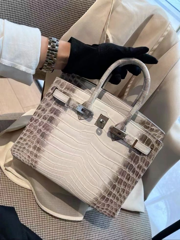 H-E-R-M-È-S Himalayan Birkin – Iconic Luxe Women Bag (White)