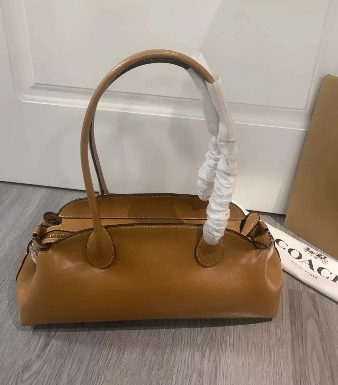 C-O-A-C-H Empire Carryall Women Bag – Vintage Luxe Edition (Honey Brown)