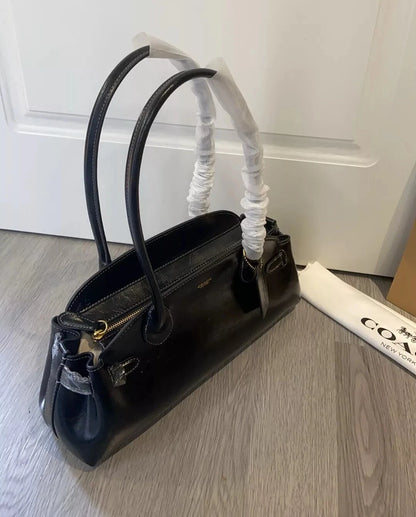 C-O-A-C-H Empire Carryall Women Bag – Vintage Luxe Edition (Black)