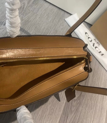 C-O-A-C-H Empire Carryall Women Bag – Vintage Luxe Edition (Honey Brown)