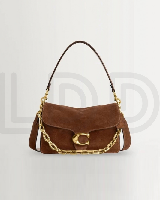 C-O-A-C-H Tabby Chain Shoulder Bag – Premium Women Bag (Brown)