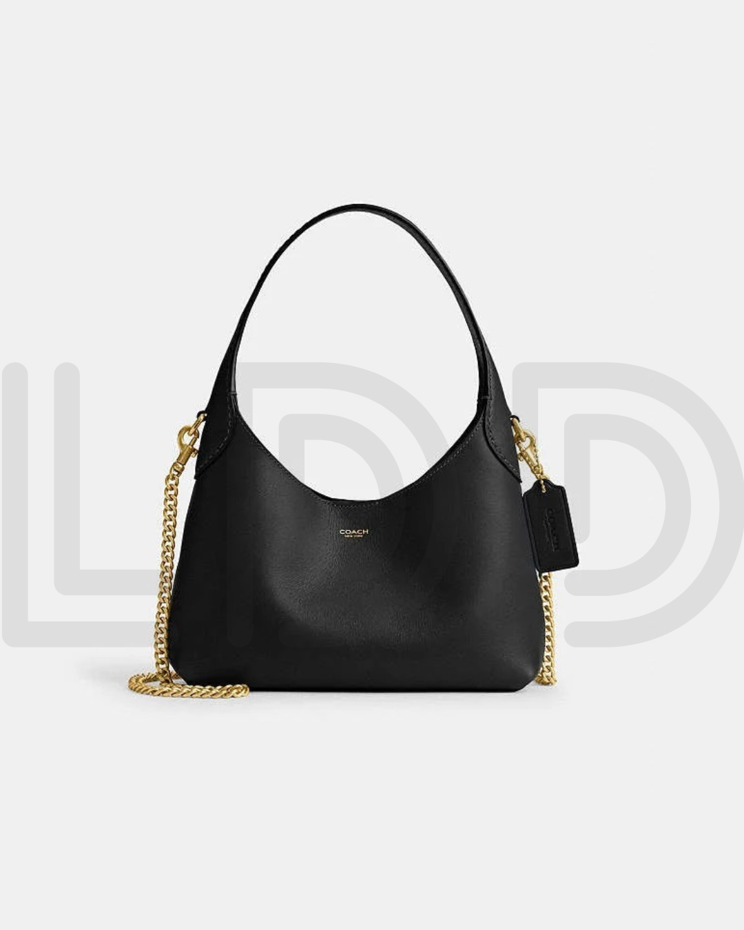 C-O-A-C-H Brooklyn Shoulder Bag 23 – Modern Luxe Women Bag (Black)