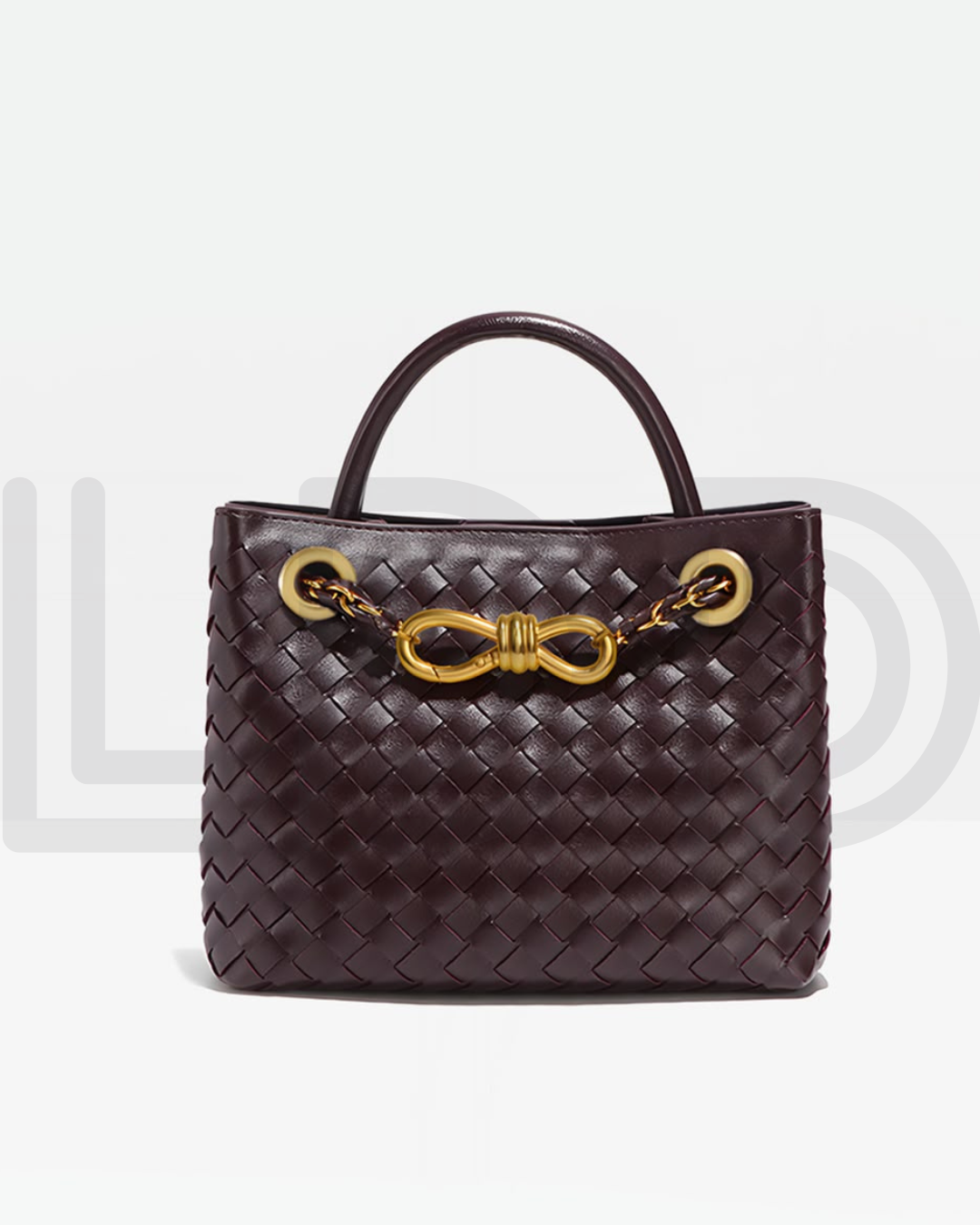 B-O-T-T-E-G-A V-E-N-E-T-A Small Andiamo Bag – Signature Luxe Women Bag (Brown-1)