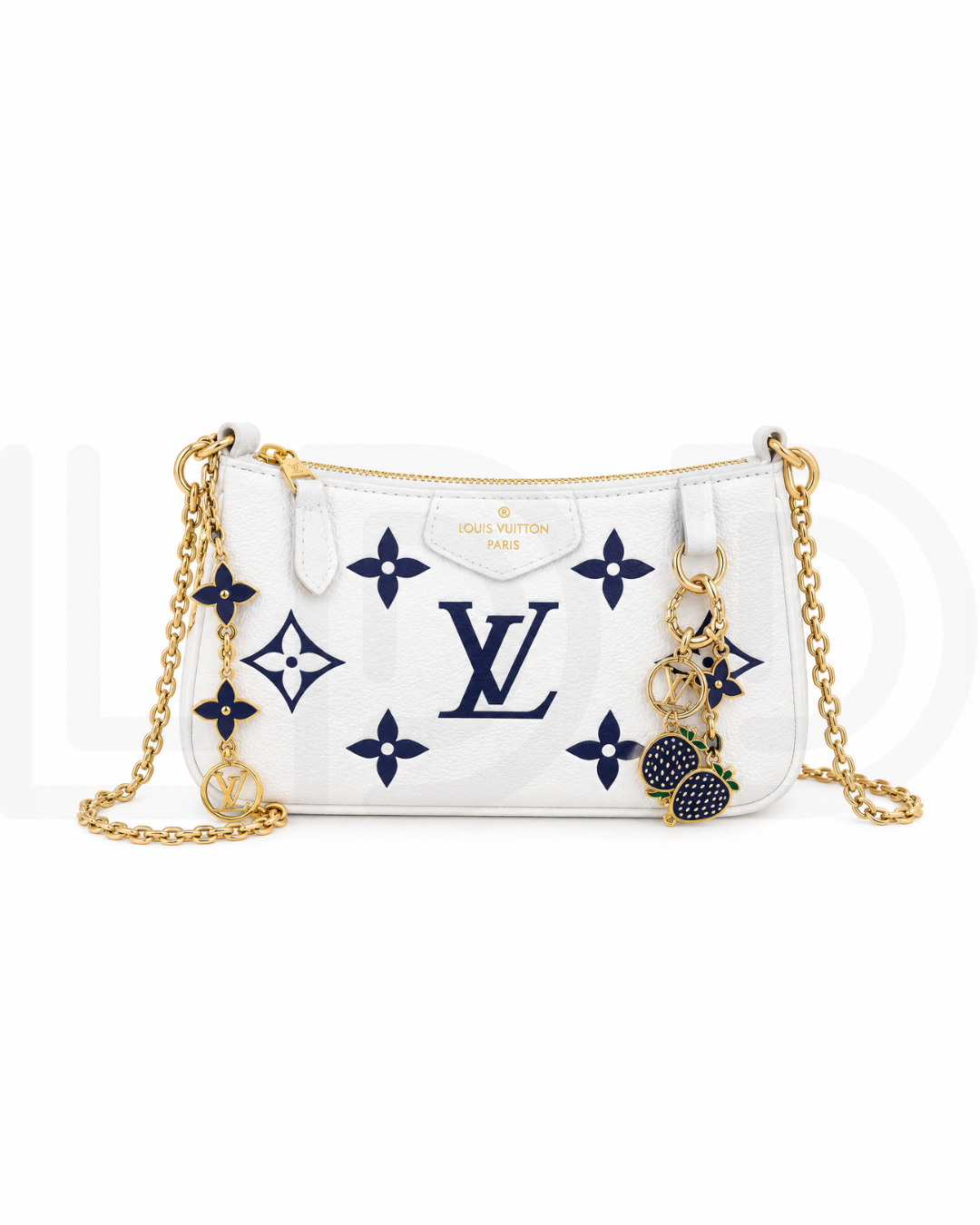 L-O-U-I-S V-U-I-T-T-O-N Multi Pochette Accessories – High Quality Crossbody Women Bag (White)