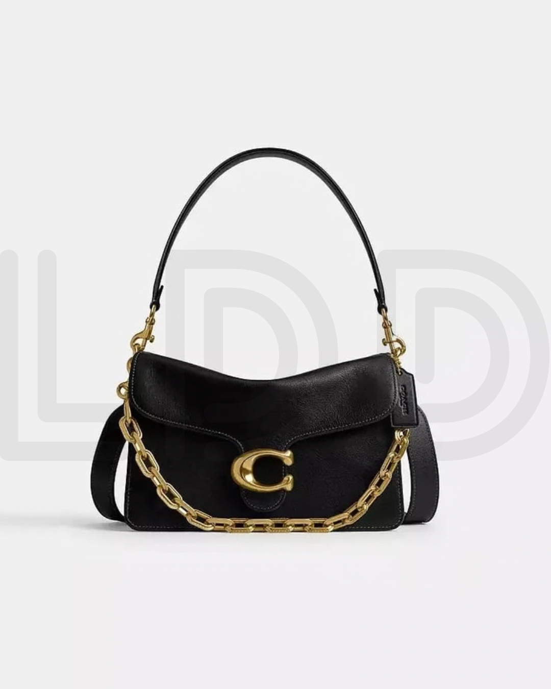 C-O-A-C-H Tabby Chain Shoulder Bag – Premium Women Bag (Black)