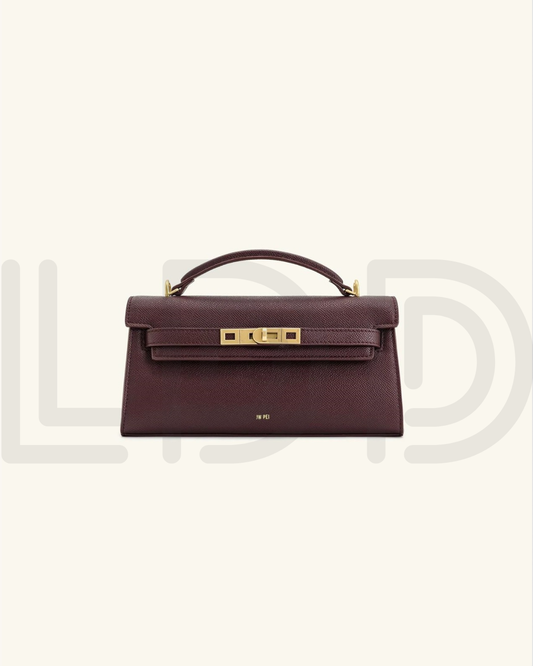 J-W P-E-I Noor Top Handle Bag – Modern Luxe Women Bag (Maroon)