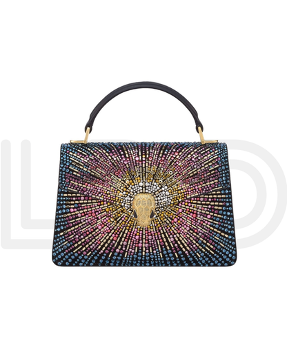 B-V-L-G-A-R-I Serpenti Forever Day-to-Night Shoulder Bag – Signature Luxe Women Bag (Black)