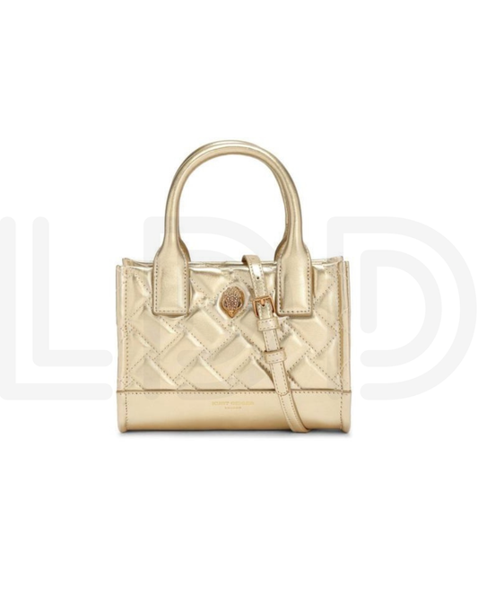 K-U-R-T G-E-I-G-E-R London Small Recycled Shopper Bag – Premium Women Bag (Golden)