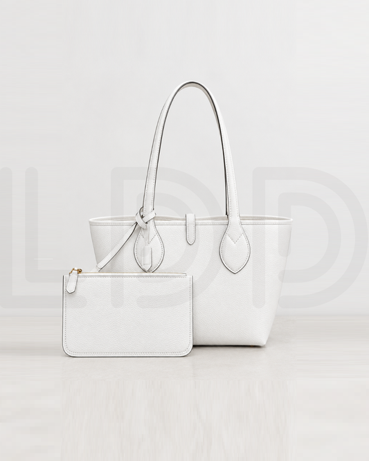 G-U-C-C-I Totissima Reversible Tote Bag – Premium Quality Women Bag | Double Box & Dust Bag (White)