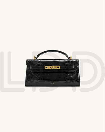 J-W P-E-I Noor Top Handle Bag – Modern Luxe Women Bag (Black)