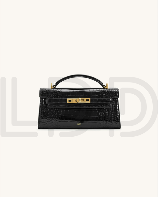 J-W P-E-I Noor Top Handle Bag – Modern Luxe Women Bag (Black)