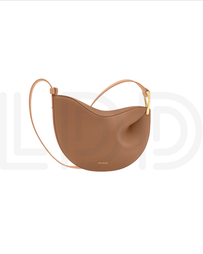 P-O-L-E-N-E Tonca Edition Textured Cognac – Premium Women Bag (Brown)