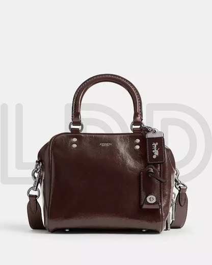 C-O-A-C-H Cube Rogue 20 – Premium Luxe Women Bag (Brown)