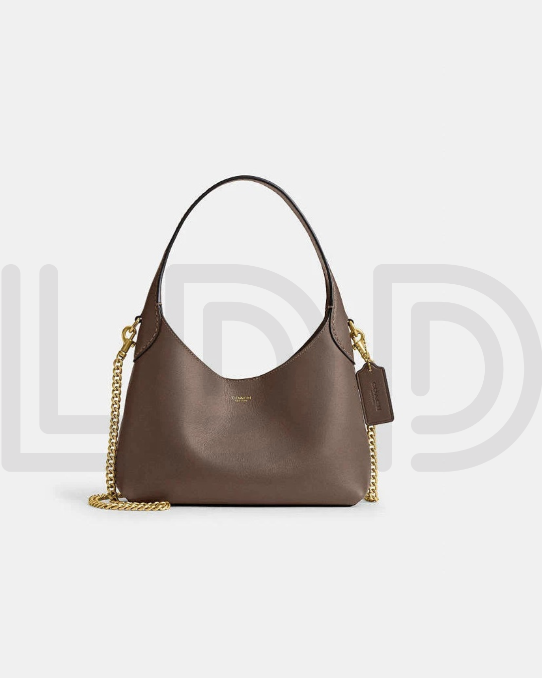 C-O-A-C-H Brooklyn Shoulder Bag 23 – Modern Luxe Women Bag (Brown-2)