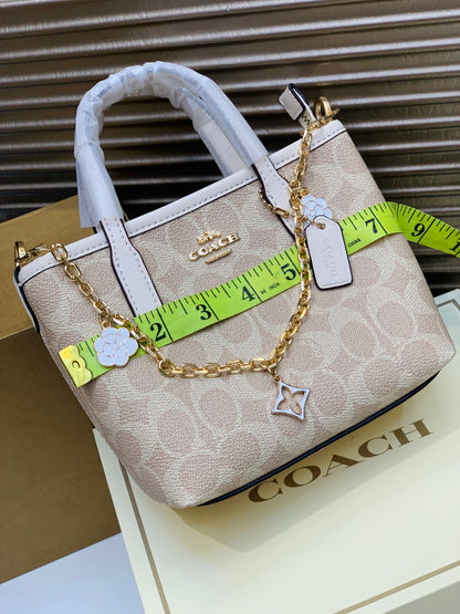 C-O-A-C-H City Mini Women Bag – New Design Official Model (Black Brown)