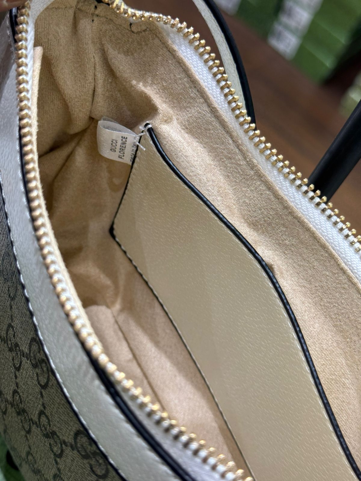 GUCCI OPHIDIA SMALL BAG – Women Bag (Black Beige)