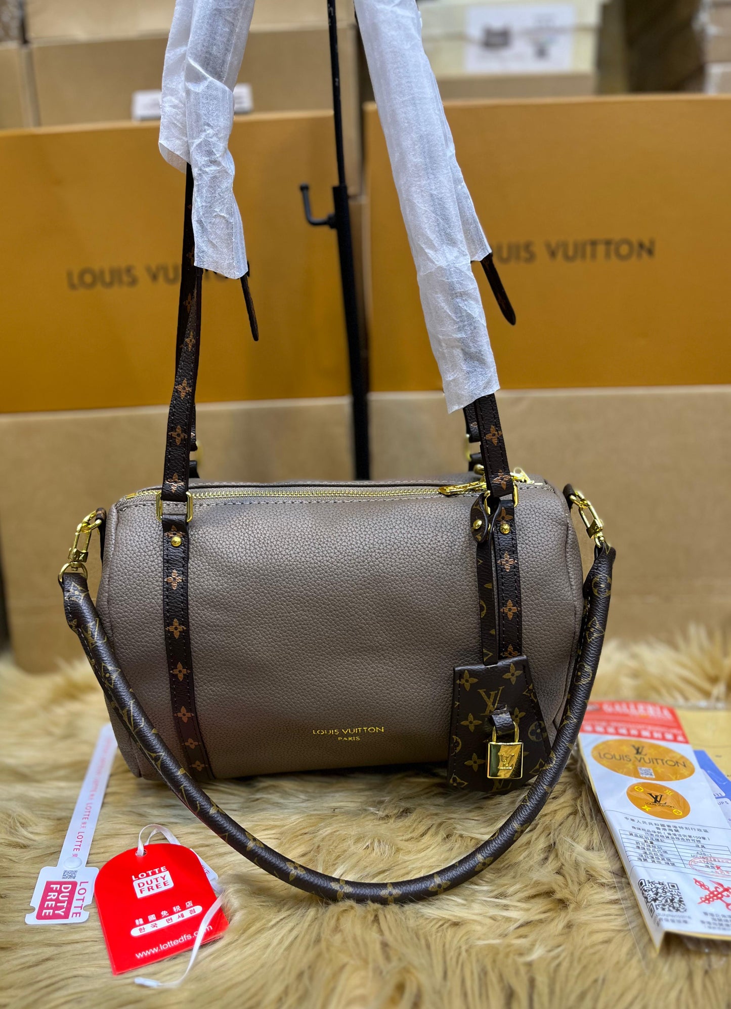 L-O-U-I-S V-U-I-T-T-O-N Express PM Premium Women Bag – Master Quality (Taupe)