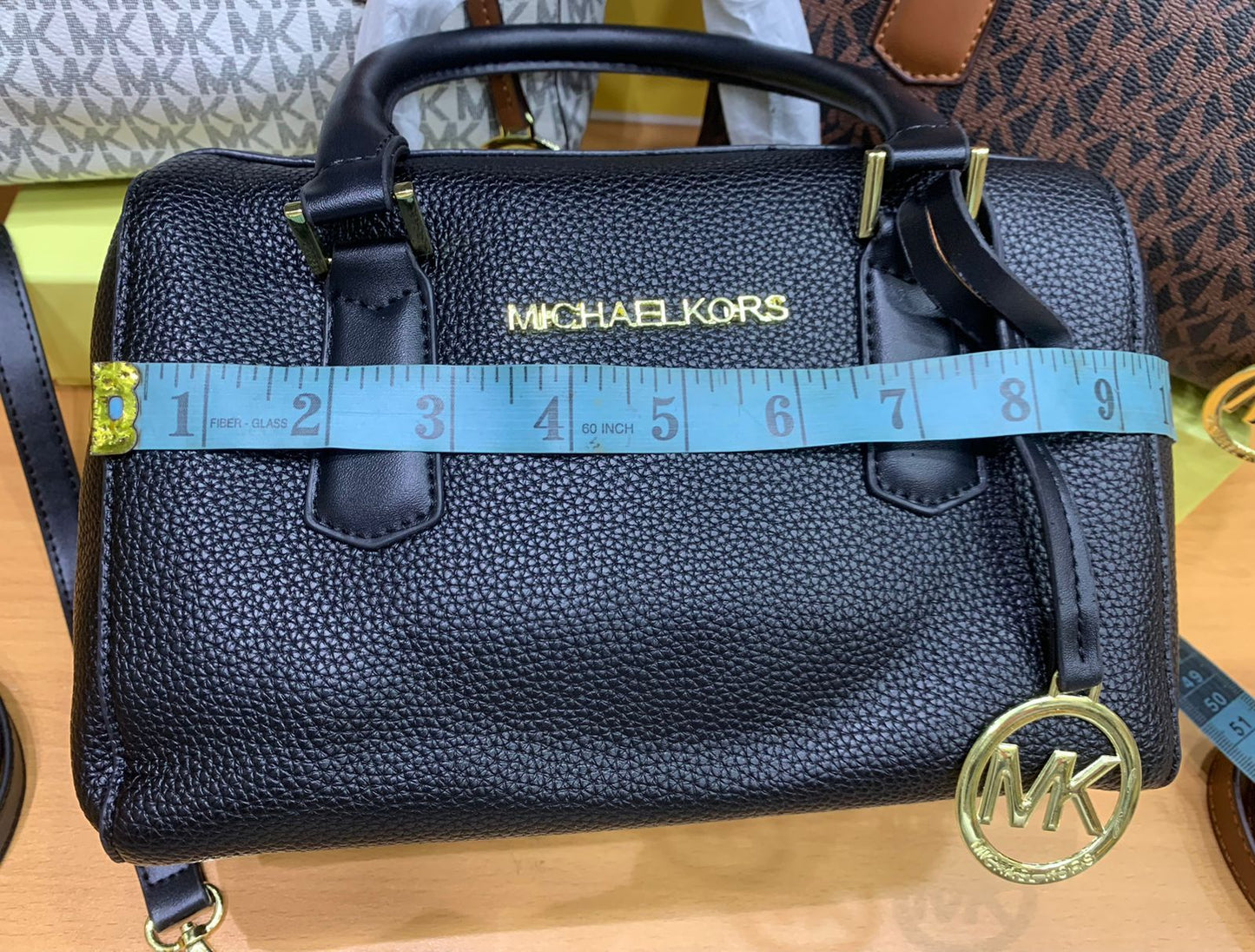 MICHAEL KORS BOSTON BAG – Women Bag (Black Design 1)