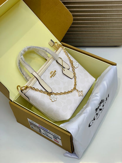 C-O-A-C-H City Mini Women Bag – New Design Official Model (White)