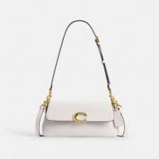 C-O-A-C-H JET SHOULDER BAG – Premium Quality Women Bag | Shoulder & Crossbody Style (White)