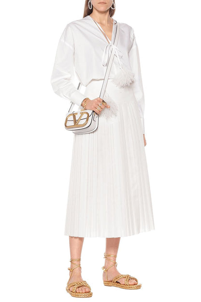 V-a-l-e-n-t-i-n-o Garavani Supervee Small Women Bag (White)